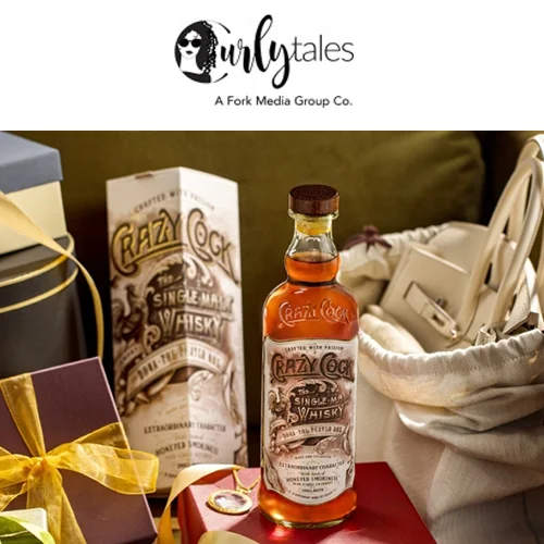 Editorial feature on Crazy Cock single malt whisky