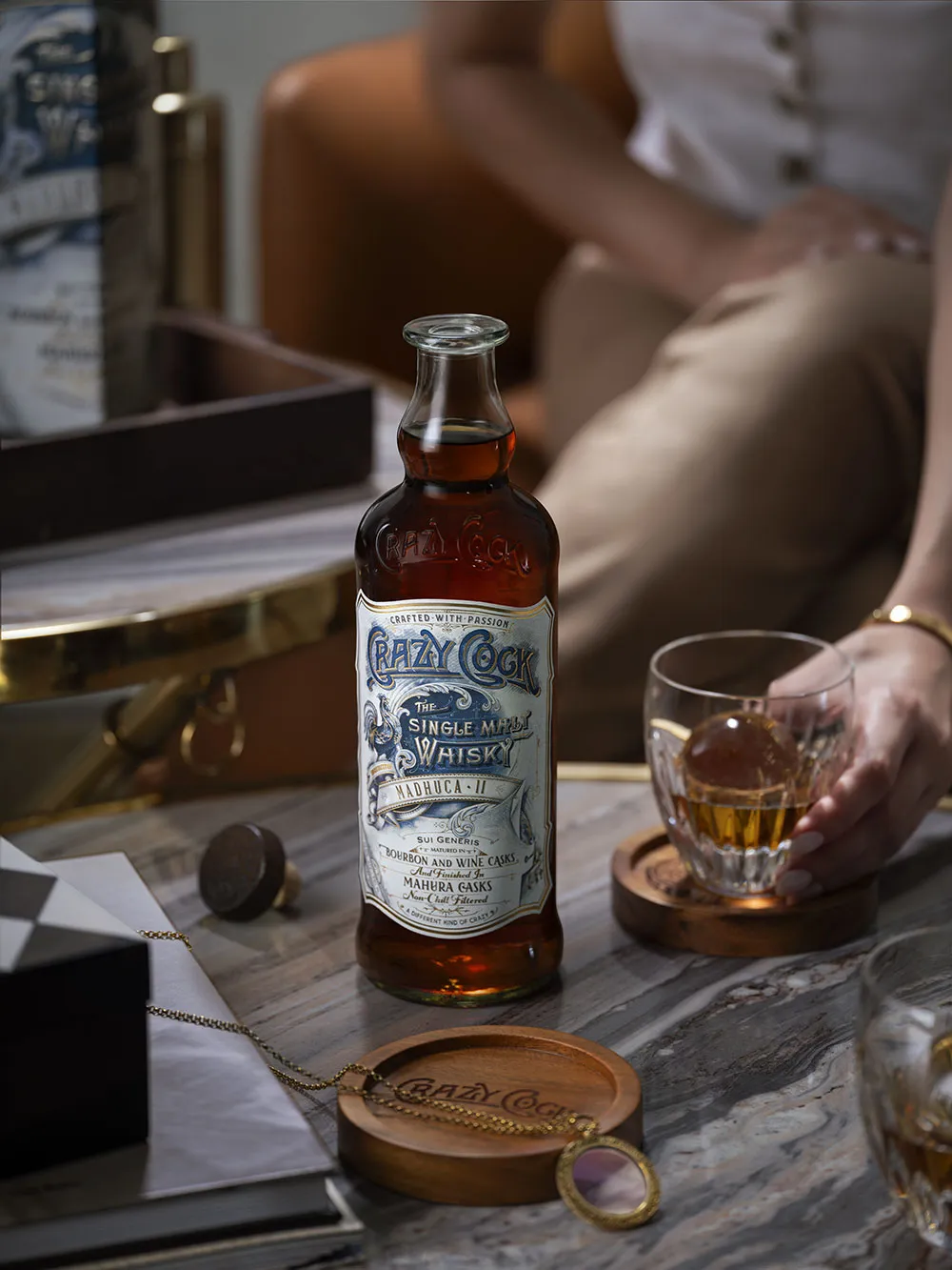 Crazy Cock Best Indian Single malt whisky - Madhuca 2 Whisky
