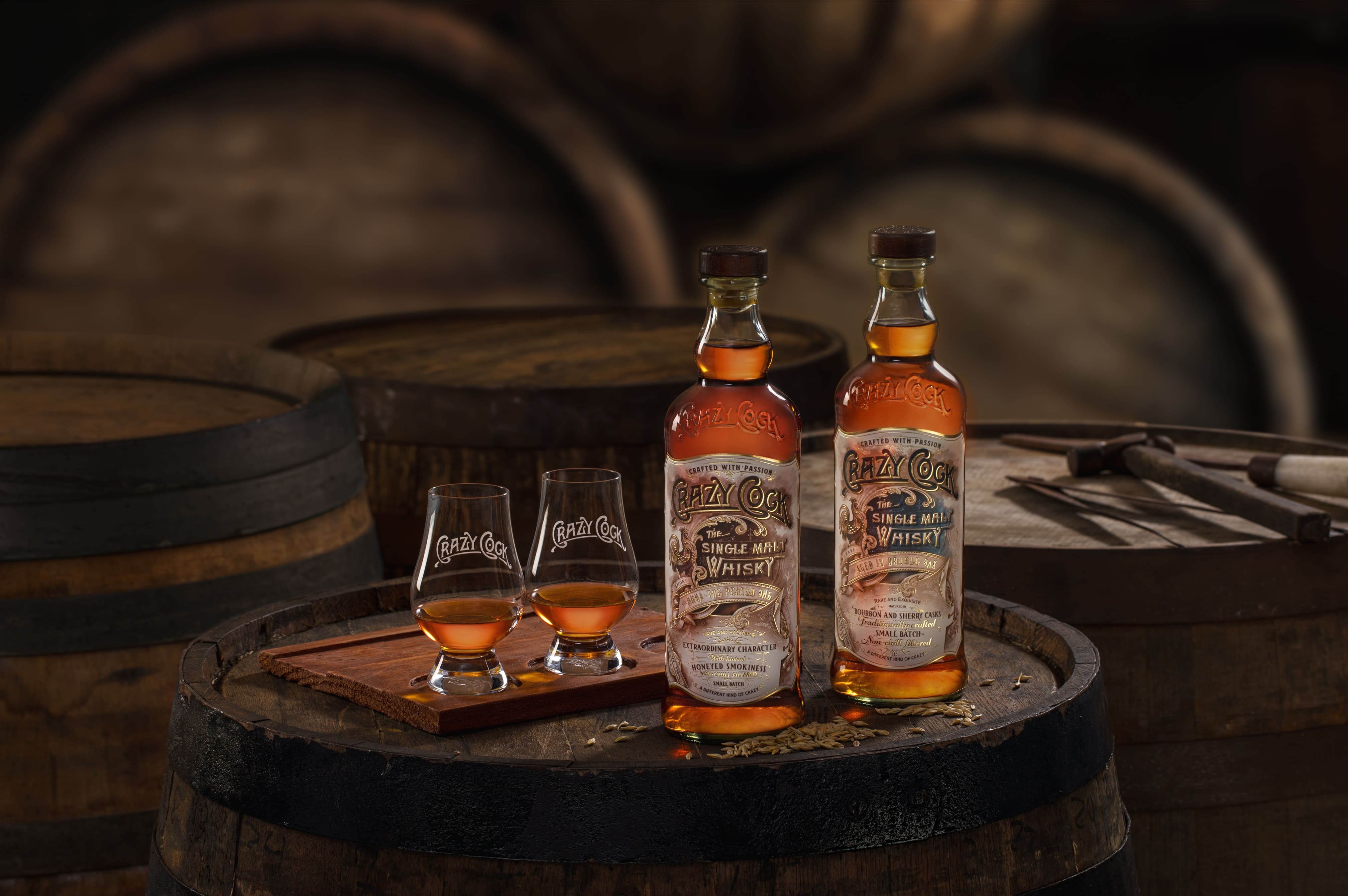 Crazy Cock - India Single Malt Whisky