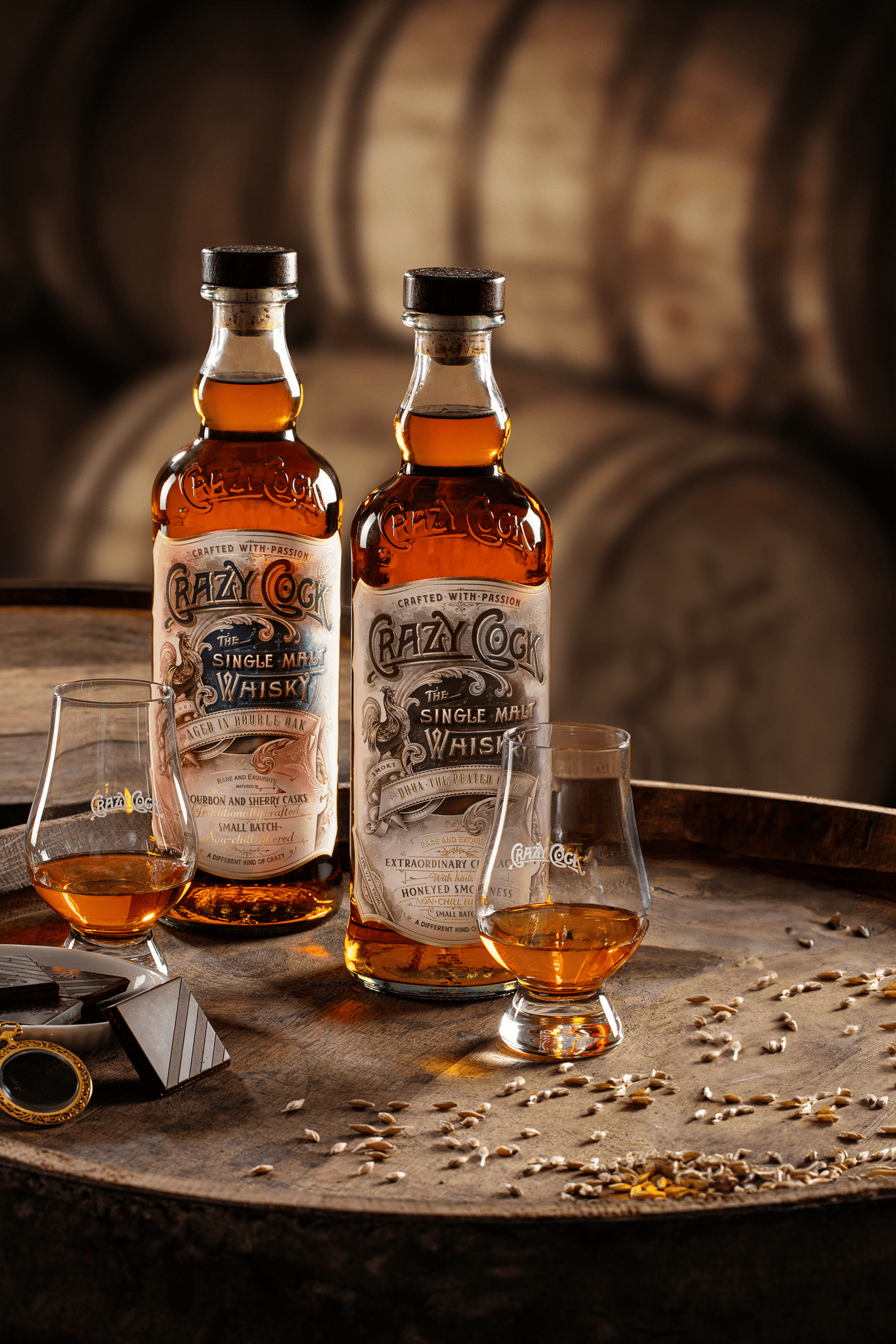 Indian whisky legacy artwork