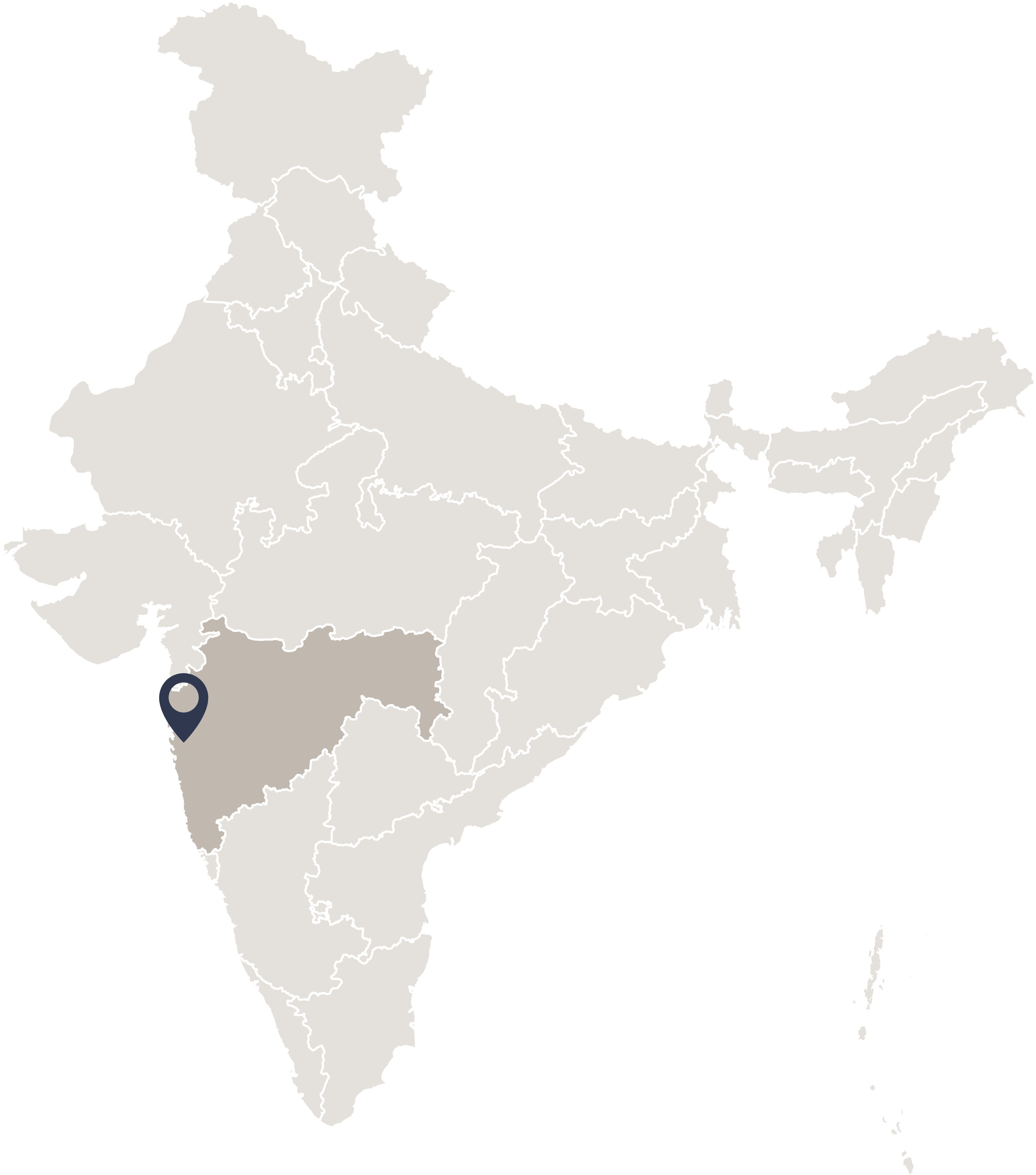 Map showing Crazy Cock whisky heritage and origin