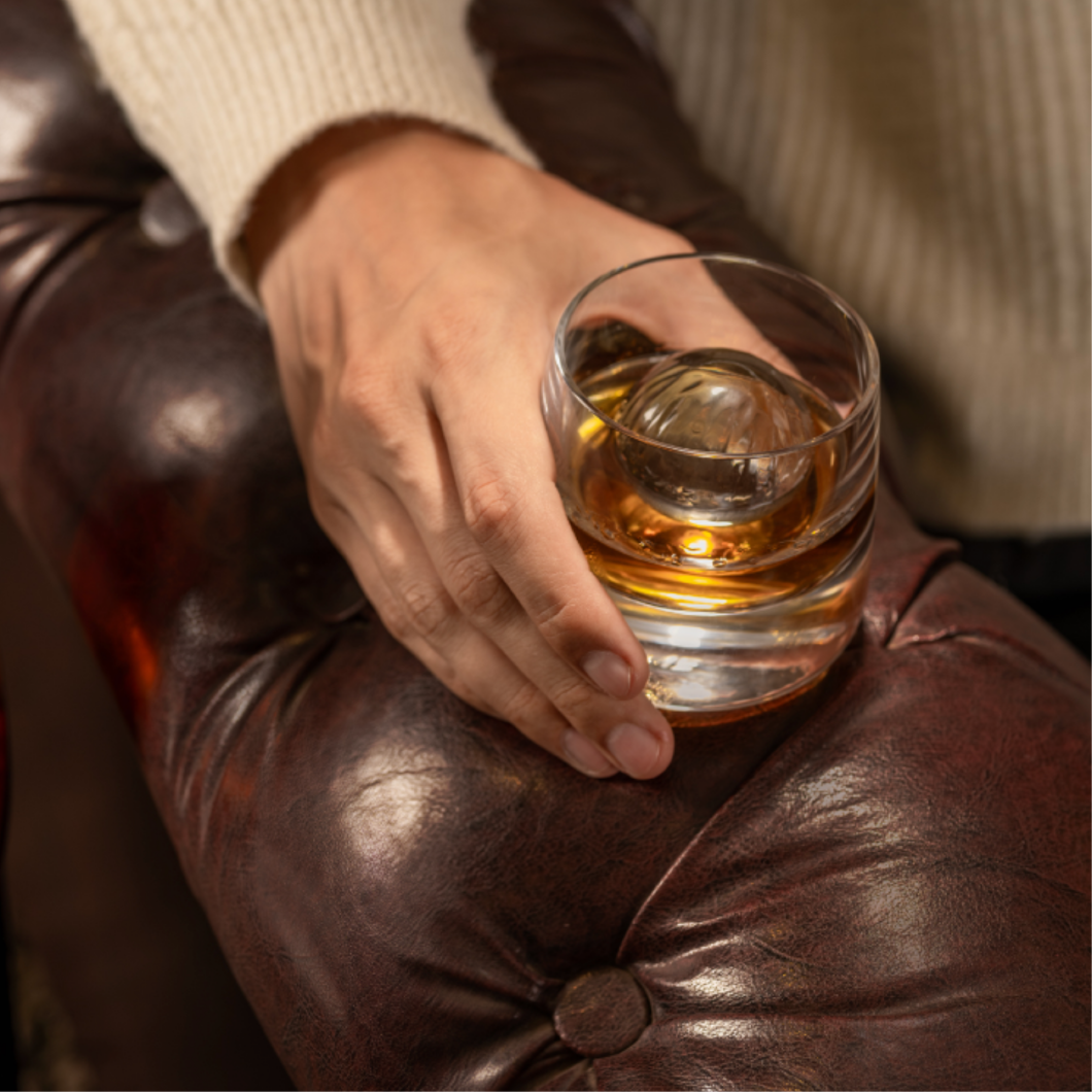 Premium Indian whisky brand history visual