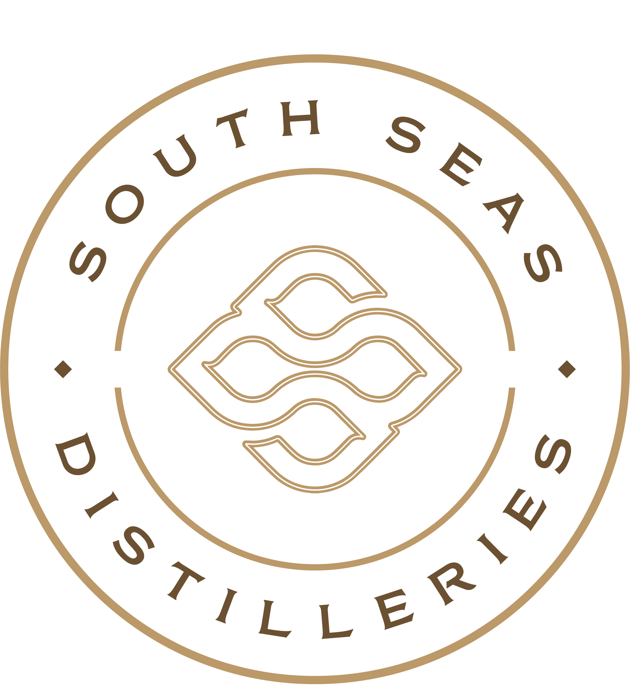Circular Crazy Cock Single Malt brand logo
